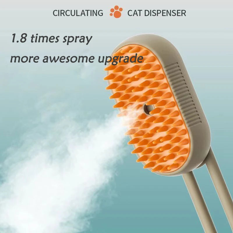 Cat Spray Massage Brush