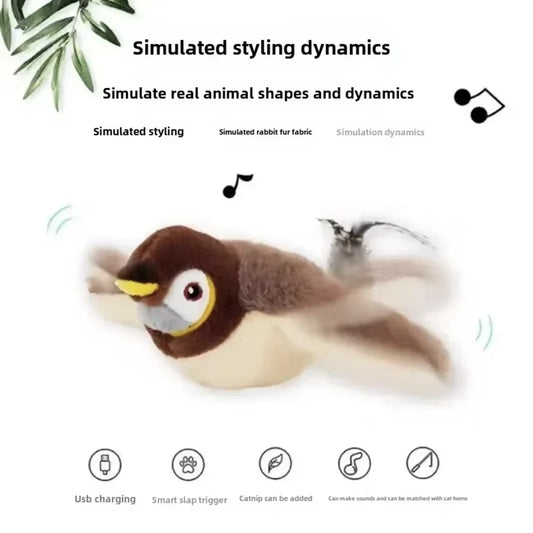 Cat bird Toy