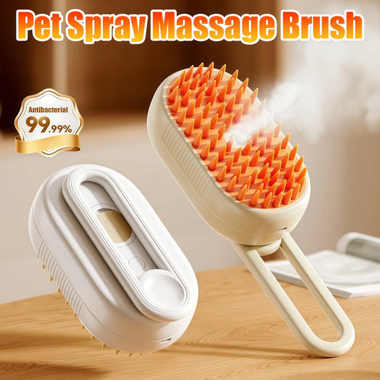Cat Spray Massage Brush