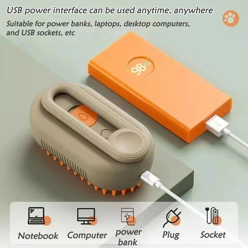 Cat Spray Massage Brush
